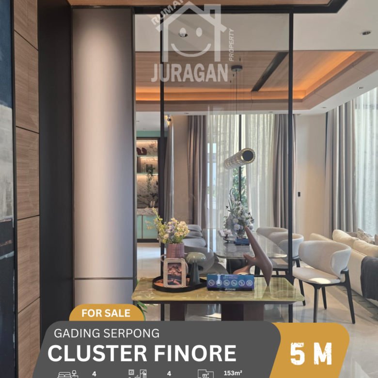 Dijual Rumah Finore Gading Serpong