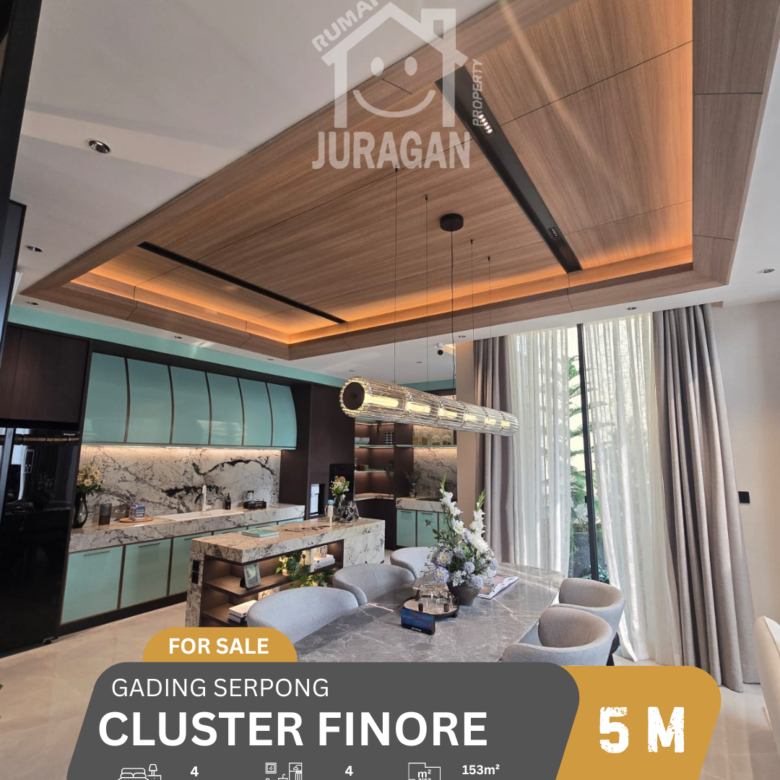 Dijual Rumah Finore Gading Serpong