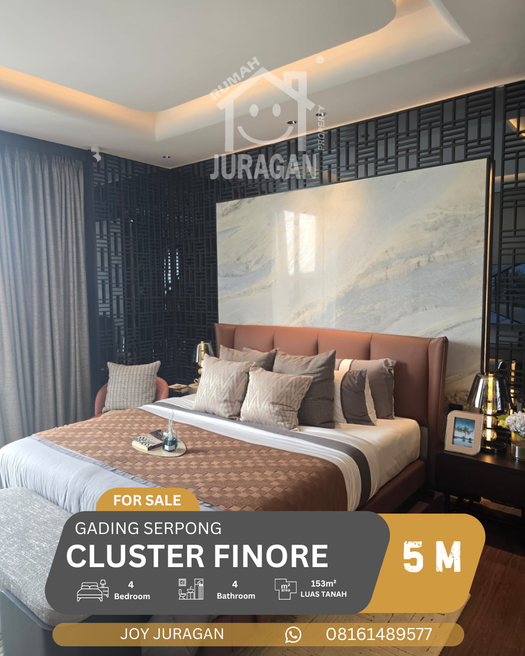 Dijual Rumah Finore Gading Serpong