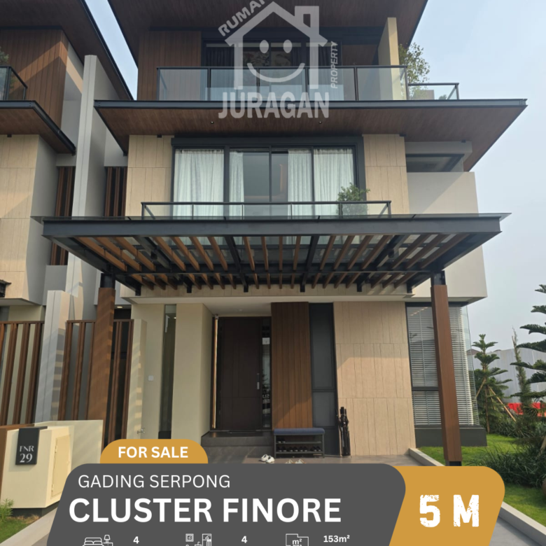 Dijual Rumah Finore Gading Serpong