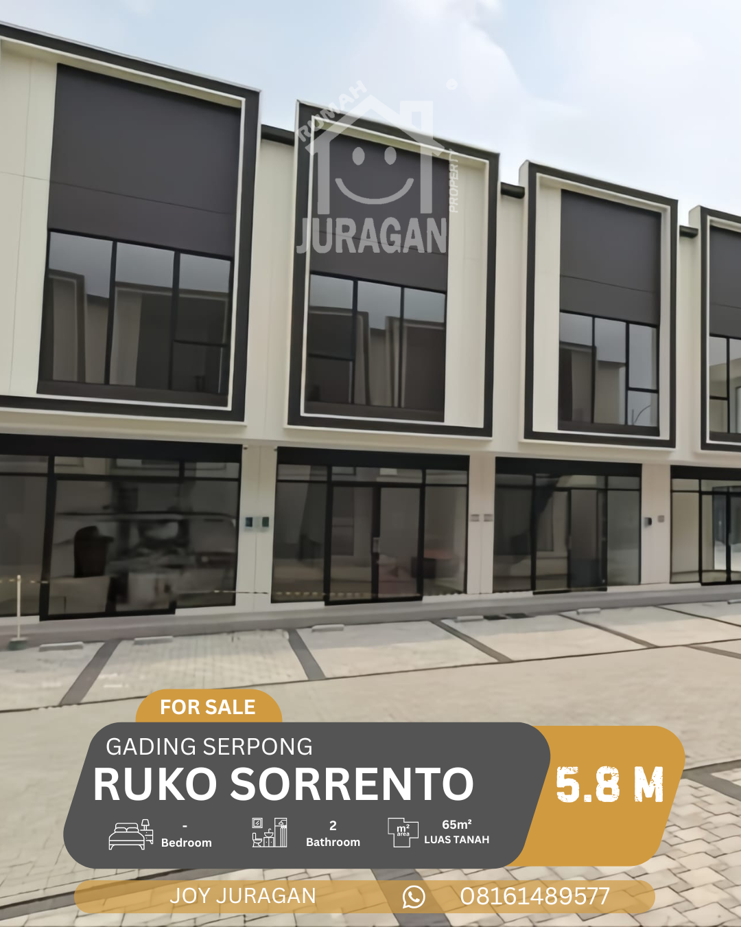 Ruko / Rukan di Gading Serpong