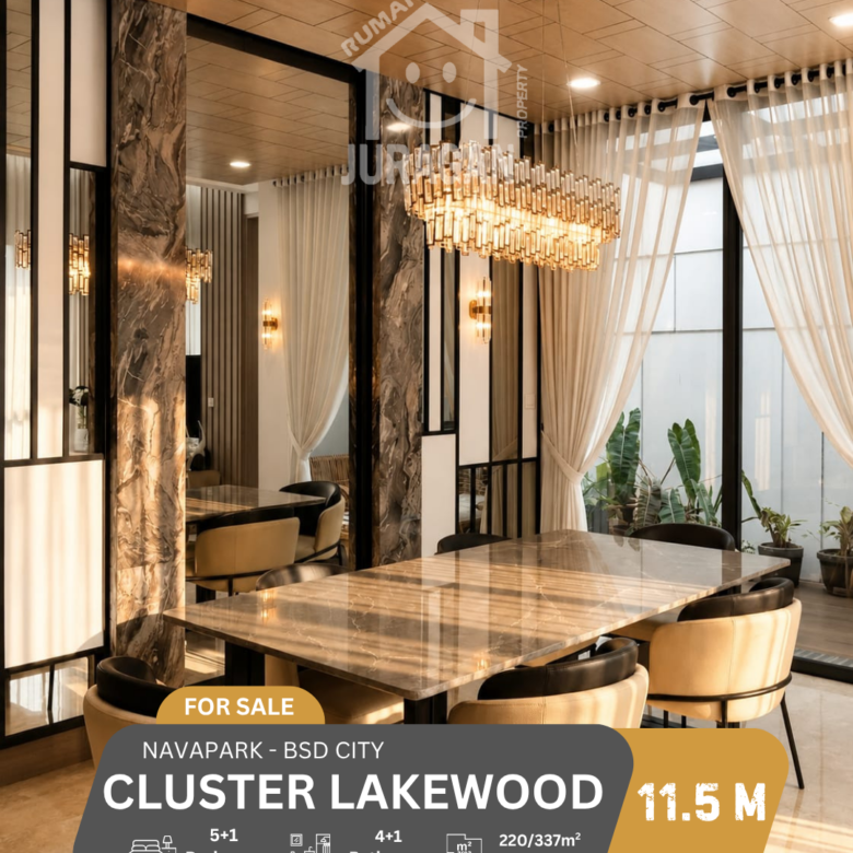 Rumah Dijual Lakewood BSD City