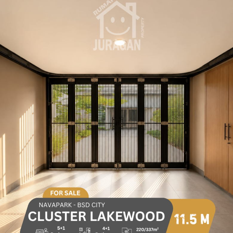 Rumah Dijual Lakewood BSD City