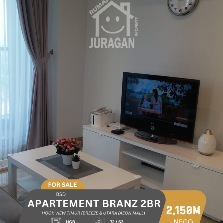 DIJUAL APARTEMEN BRANZ BSD CITY