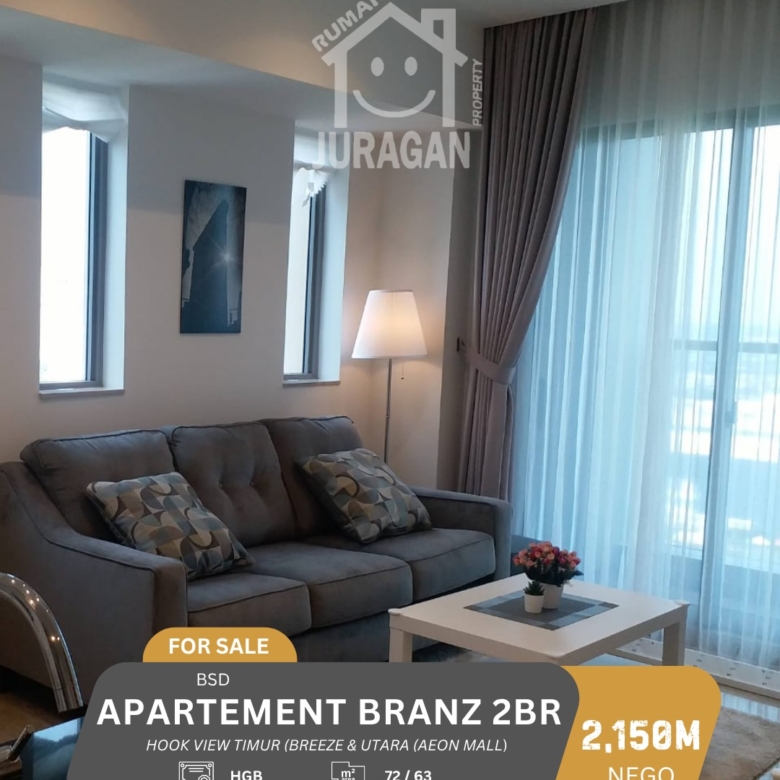 DIJUAL APARTEMEN BRANZ BSD CITY