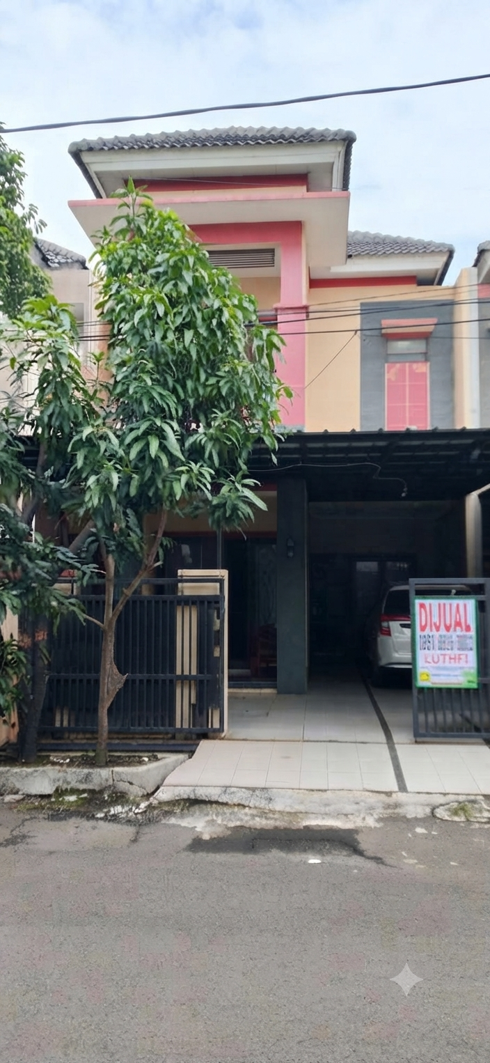 Rumah 2 lantai cantik siap huni di Galaxy Residence Bekasi