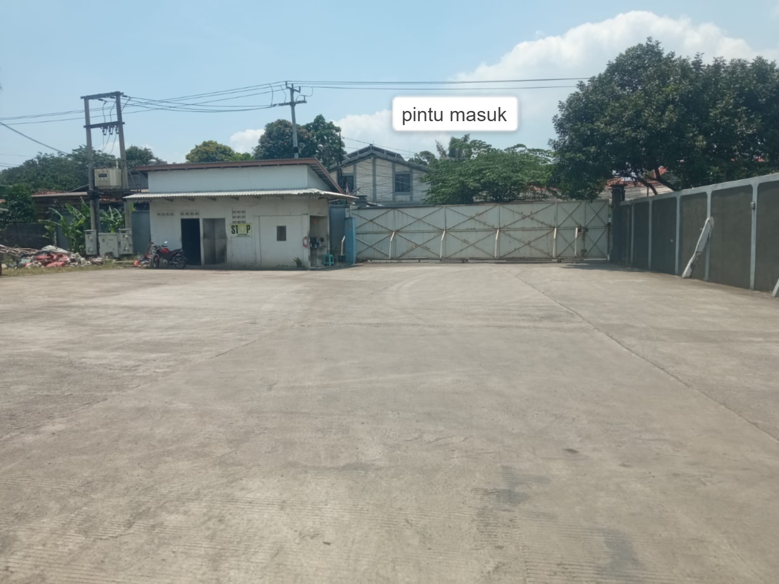 Disewakan gudang lengkap siap pakai di Cimuning Mustikajaya Bekasi