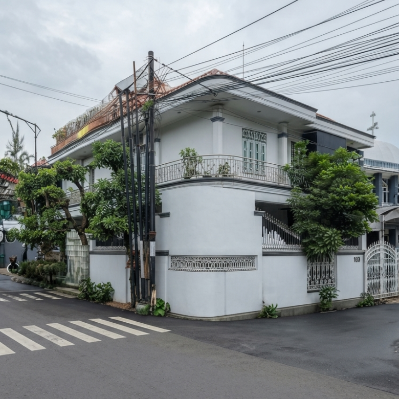 Dijual cepat rumah huk di jalan utama Grand Galaxy City buat komersil