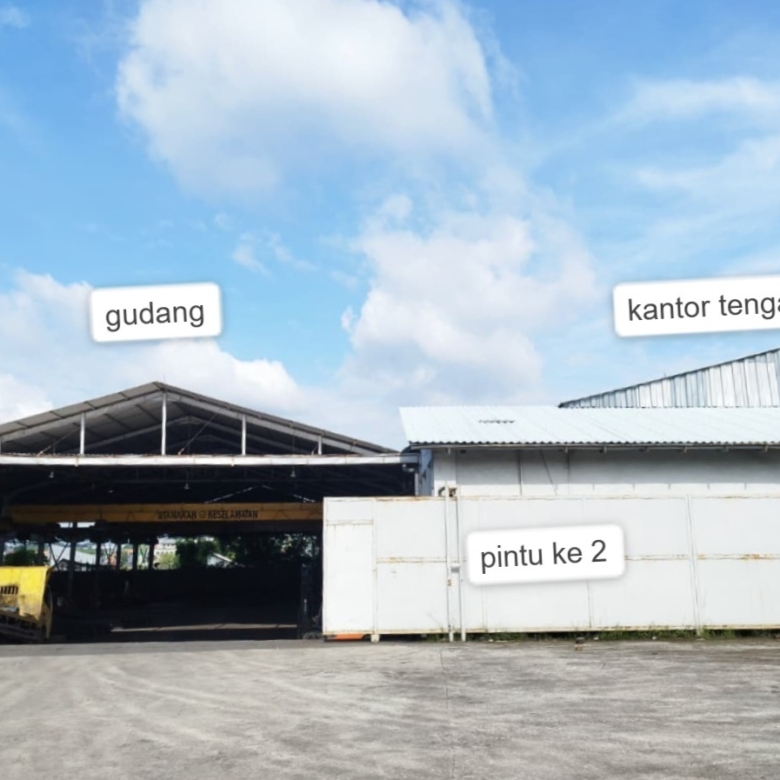 Disewakan gudang lengkap siap pakai di Cimuning Mustikajaya Bekasi
