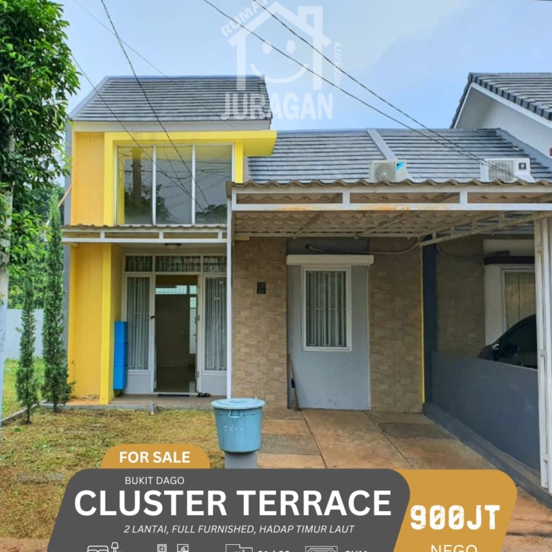 DIJUAL CLUSTER TERRACE 2 LANTAI BUKIT DAGO