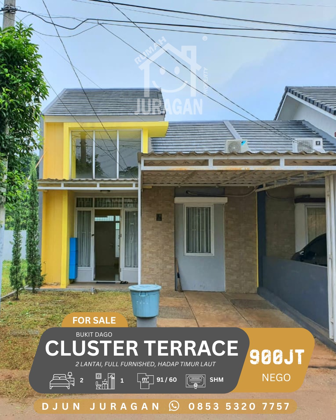 Rumah di Cluster Terrace Bukt Dago