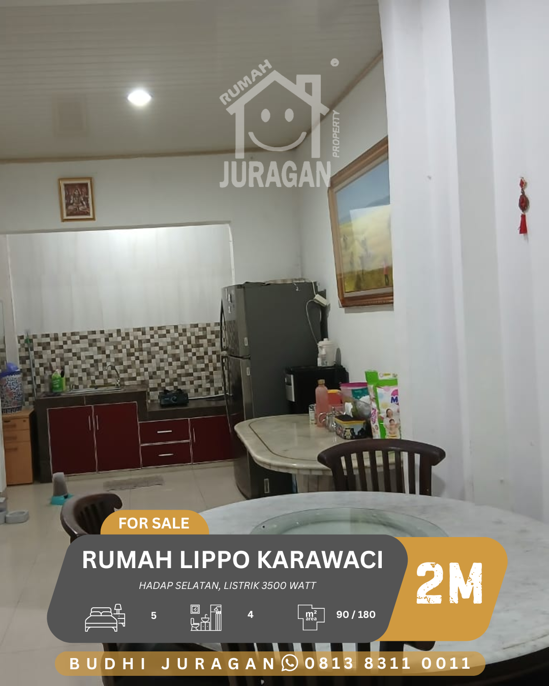 DIJUAL RUMAH LIPPO KARAWACI