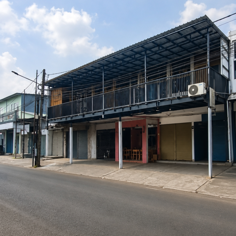 Disewakan ex cafe fully furnished di jalur ramai Grand Galaxy City
