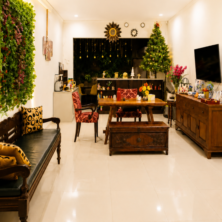 Jual cepat rumah cantik 2 lantai dekat S Pool Victoria Garden Galaxy
