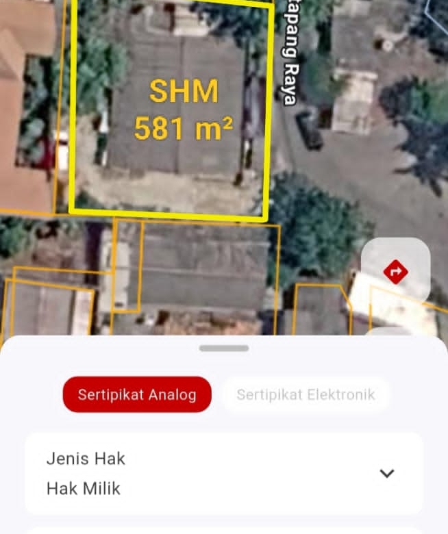 Jual murah tanah kotak lokasi komersil belakang Grand Kamala Lagoon