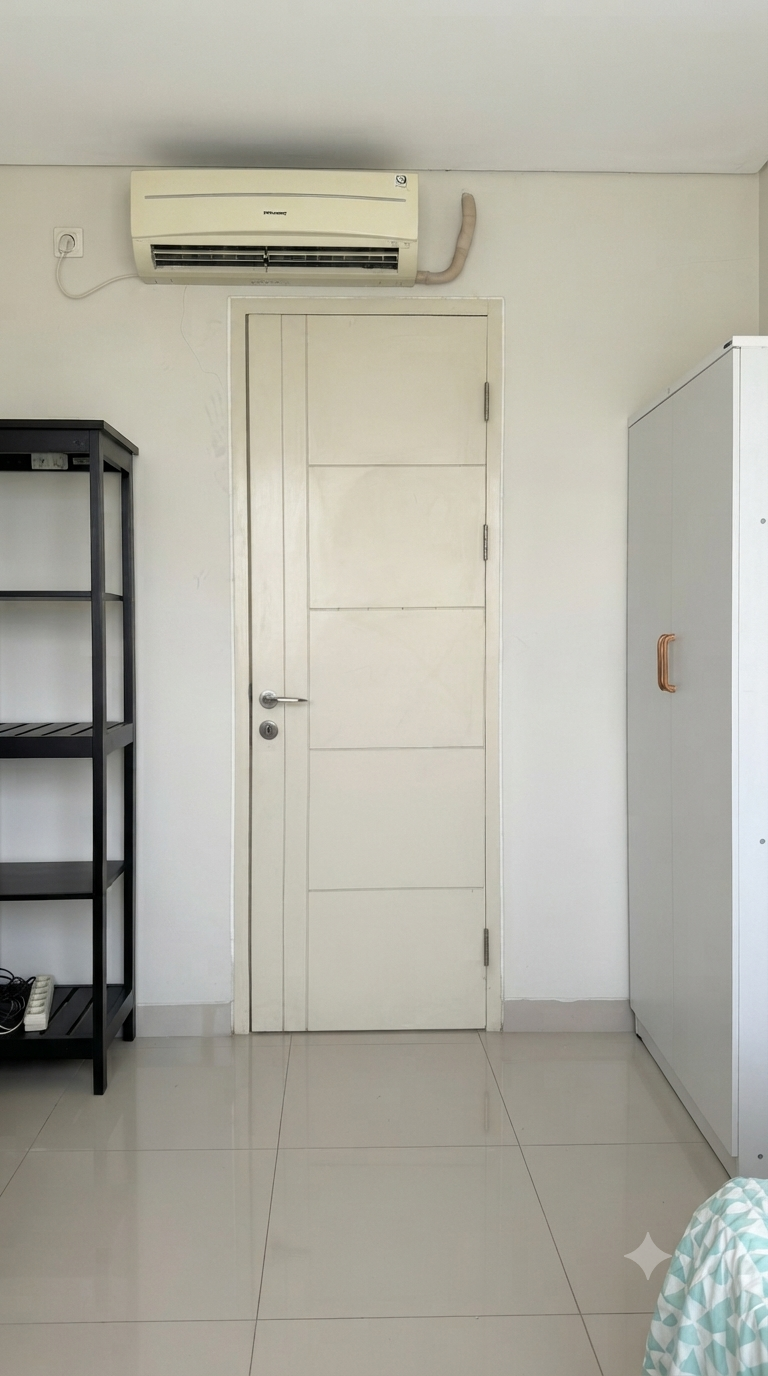 Disewakan apartemen 2 BR Trivium Terrace Cikarang lantai 2 furnished