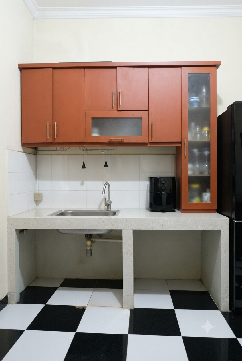 Jual cepat rumah apik 2 lantai siap huni di Ratna Mansion Jatikramat