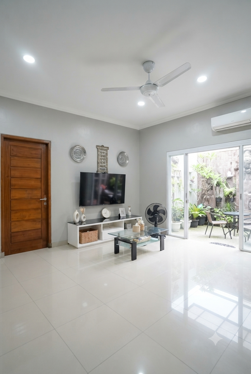 Jual cepat rumah apik 2 lantai siap huni di Ratna Mansion Jatikramat