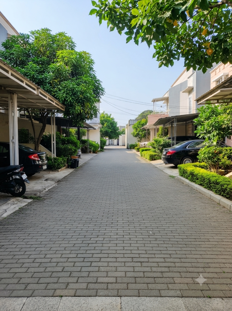 Jual cepat rumah apik 2 lantai siap huni di Ratna Mansion Jatikramat