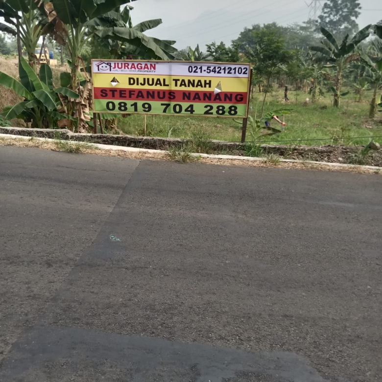 DIJUAL KAVLING DI JL. RAYA RUMPIN DESA GOBANG KAB. BOGOR
