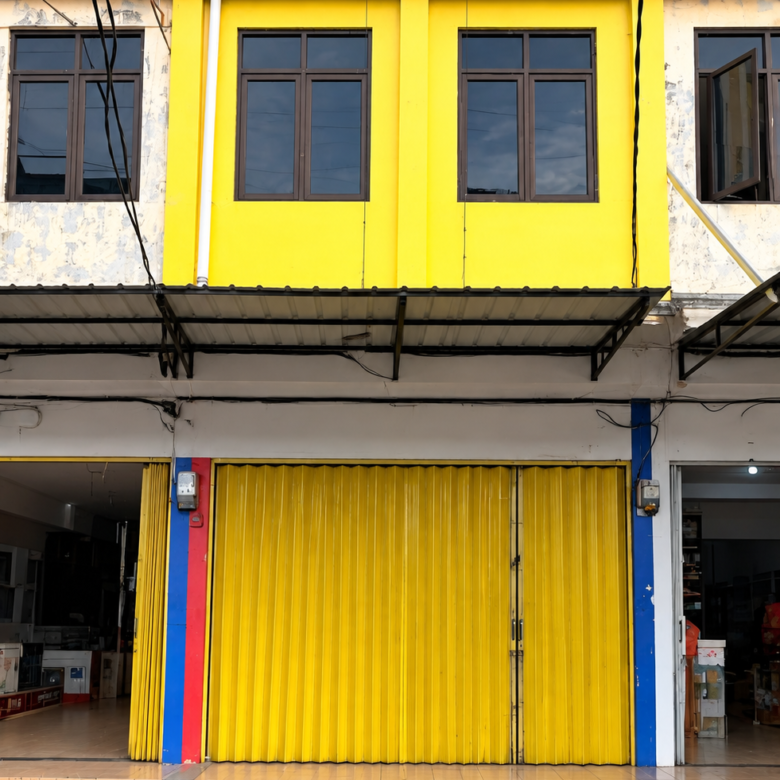 Disewakan ruko 2 lantai di jalur ramai 24 jam Jatibening Jatikramat