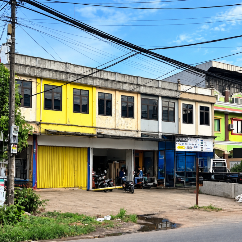 Disewakan ruko 2 lantai di jalur ramai 24 jam Jatibening Jatikramat