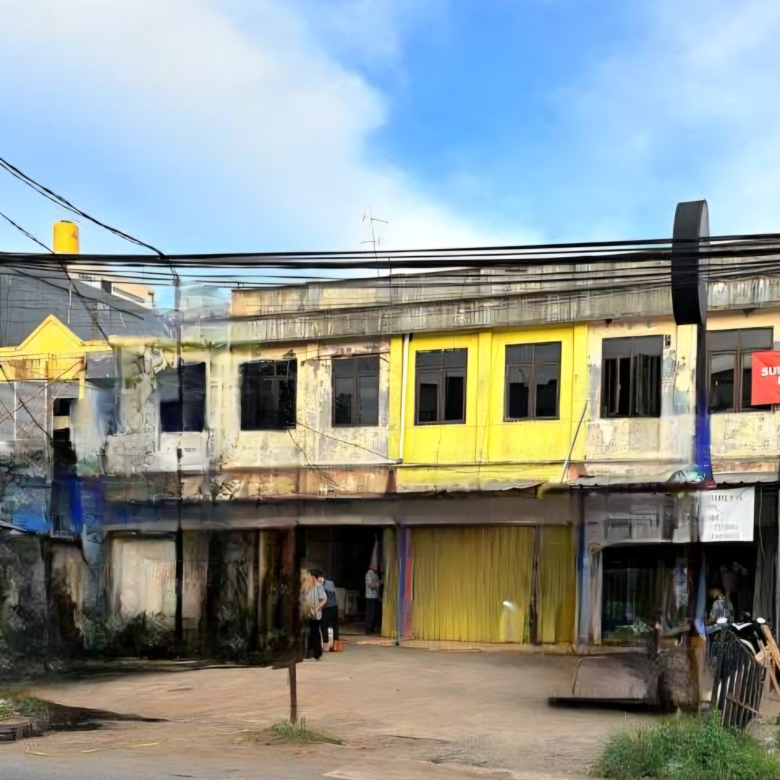 Disewakan ruko 2 lantai di jalur ramai 24 jam Jatibening Jatikramat