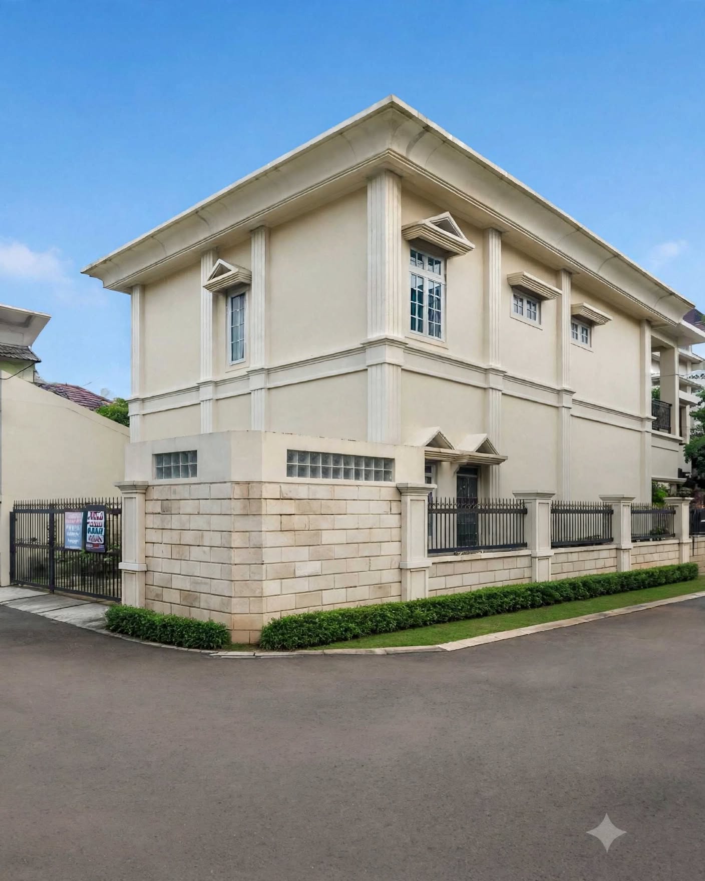 Dijual cepat rumah megah harga tanah saja di Bumi Arya Sena Cikunir