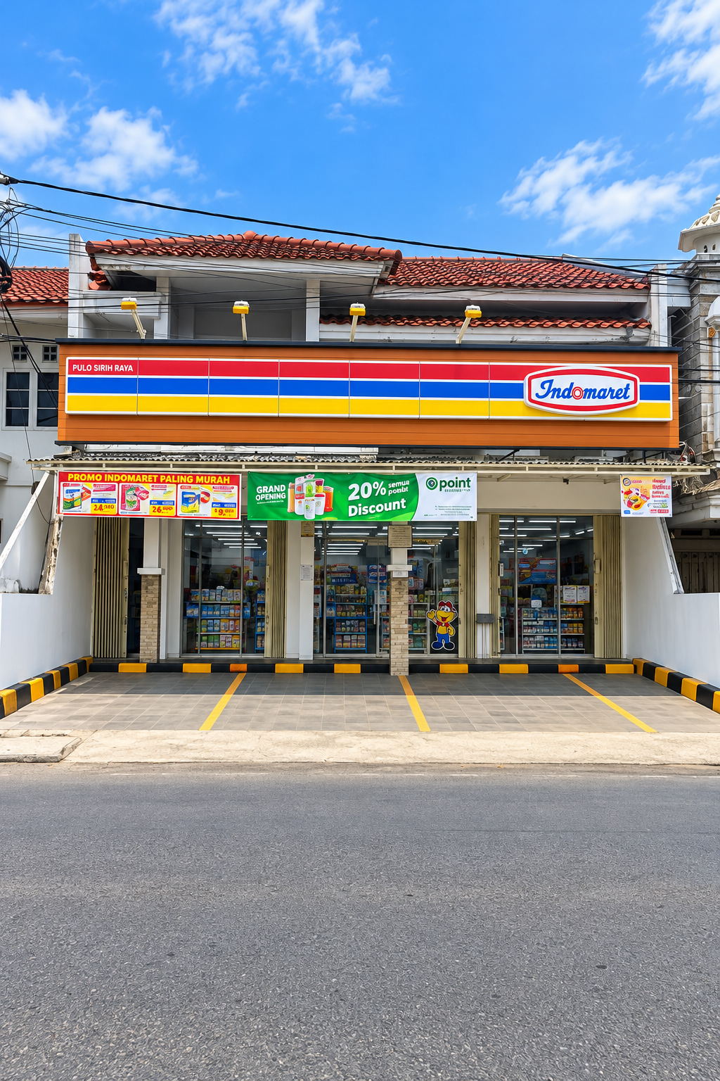 Jual cepat rumah tersewa Indomaret di jalan utama Grand Galaxy City