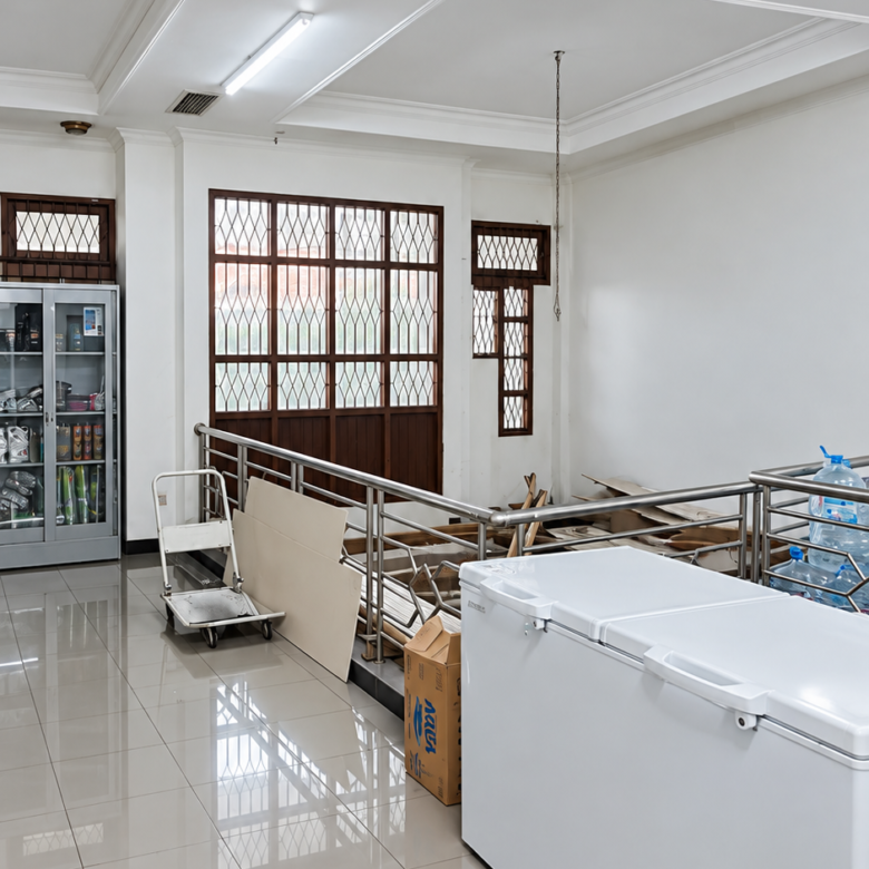 Jual cepat rumah tersewa Indomaret di jalan utama Grand Galaxy City