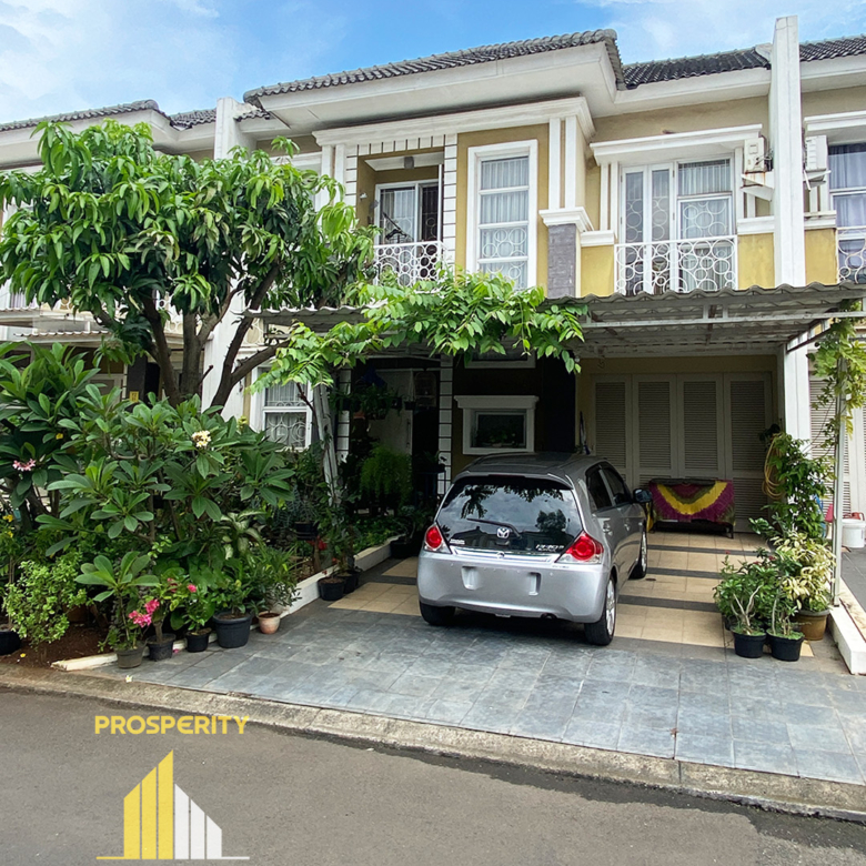 Rumah 2 Lantai Sudah Renov di Cluster Fiordini IlLago Gading Serpong