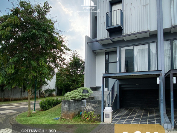 Rumah Furnished Hoek di Greenwich Cluster Imajihaus BSD Gading Serpong