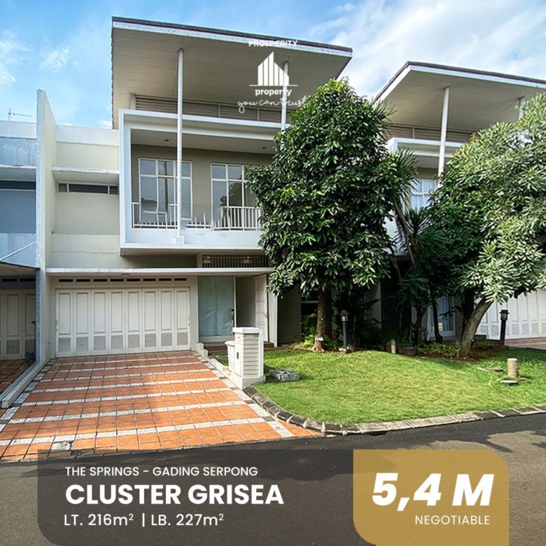 Rumah Cluster Grisea Gading Serpong