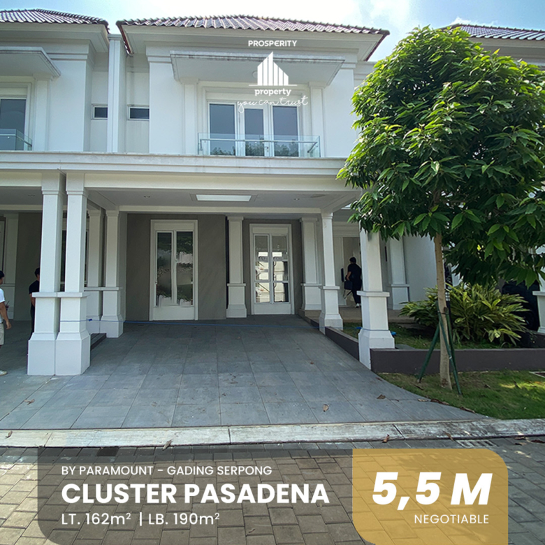 Rumah Mewah di Cluster Pasadena Residence